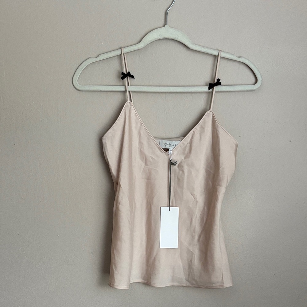Wayf Women's Cream Cami Top size XS NWT